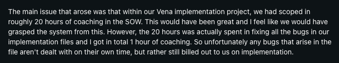 User Review about Vena FP&A