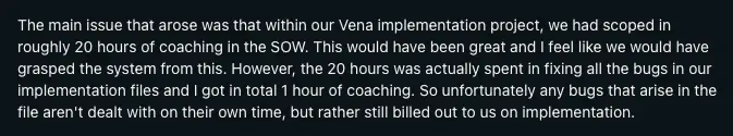 User Review about Vena FP&A