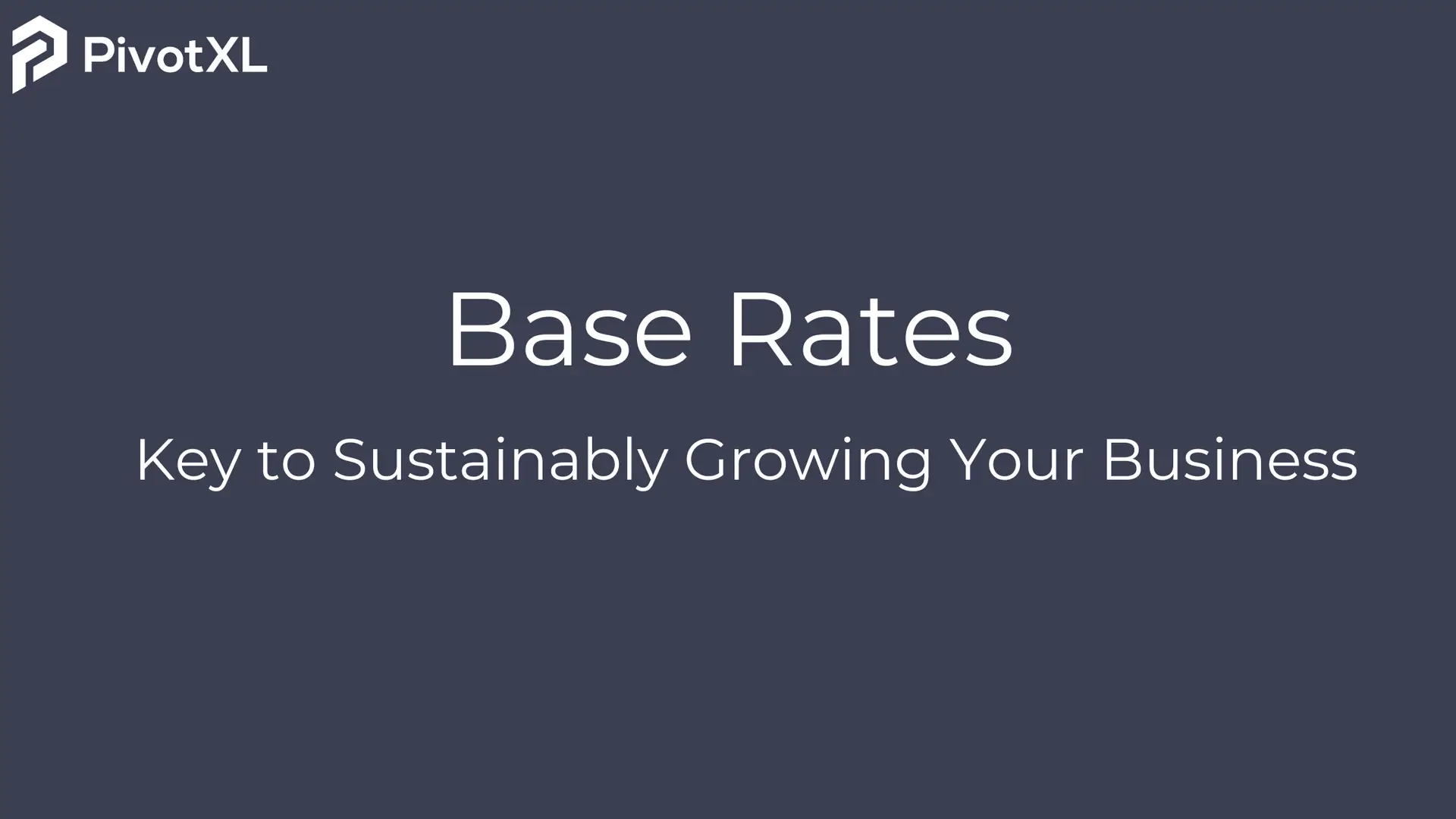 Base Rates