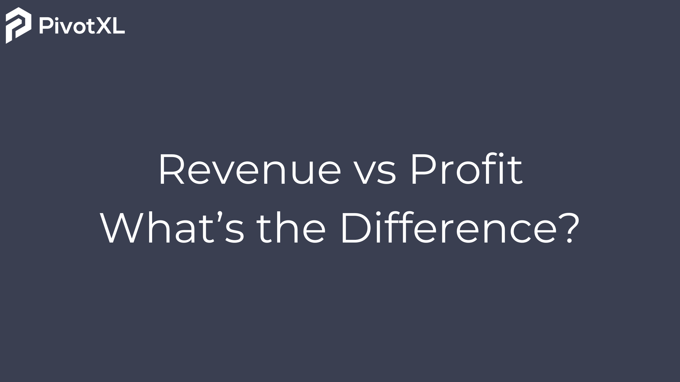 is profit revenue