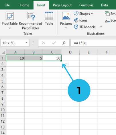 Multiple Numbers to Absolute Values 1