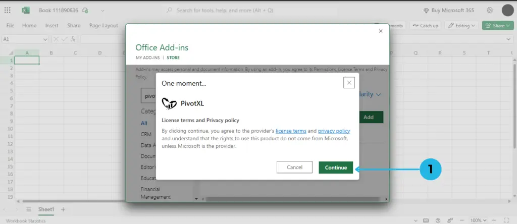 how to install the PivotXL Add-In
