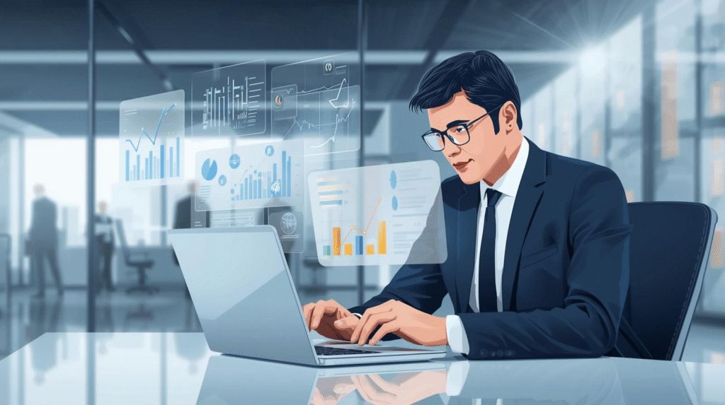 FP&A software for mid-market CFOs dashboard visualization