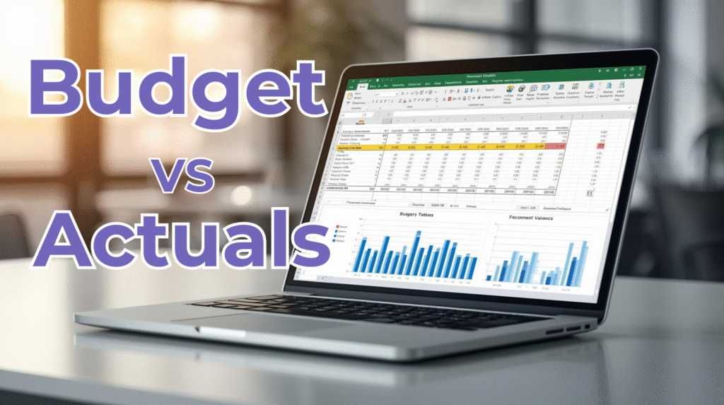 Budget vs Actuals in Excel