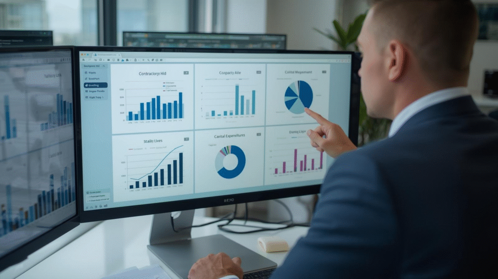 financial reporting software for senior living - dashboard