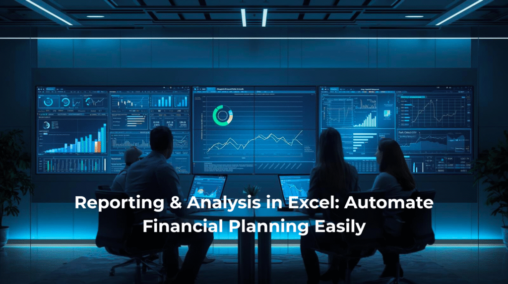 Reporting & Analysis in Excel dashboard