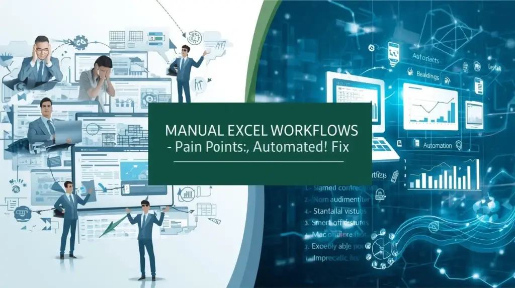 Manual Excel Workflows: Pain Points and Smart Fixes