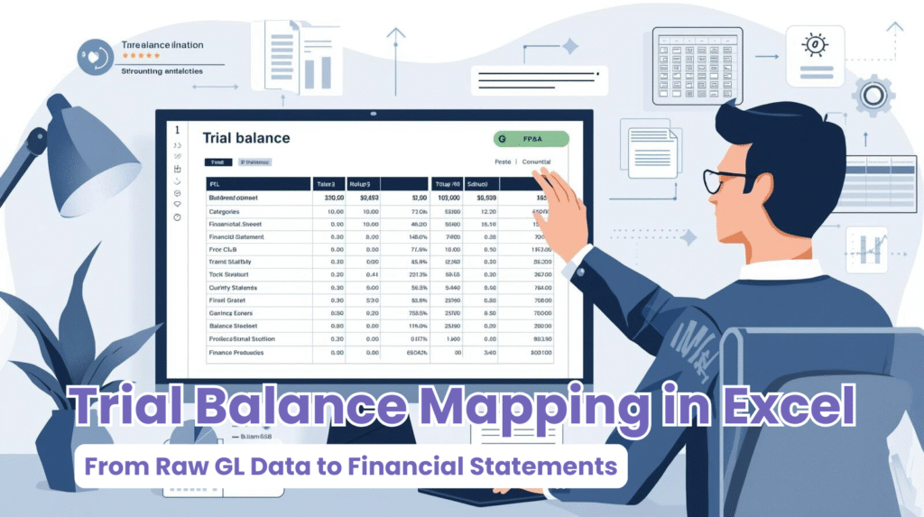 Trial Balance Mapping in Excel - hero image
